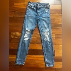 Women’s Size 00 Short American Eagle Next Level Stretch Jeggings.